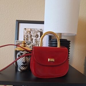 Vintage Leather Made in Italy Mini 👜